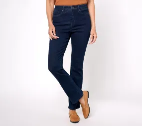 "As Is" NYDJ High Rise Billie Mini Bootcut Jean - Highway