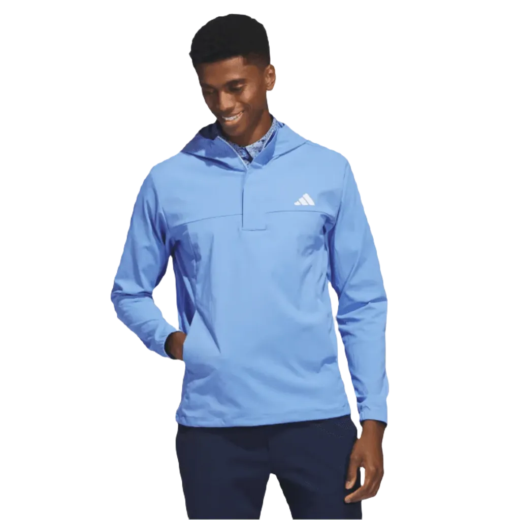 Adidas 2023 Ripstop 1/4 Zip Golf Hoodie - Blue