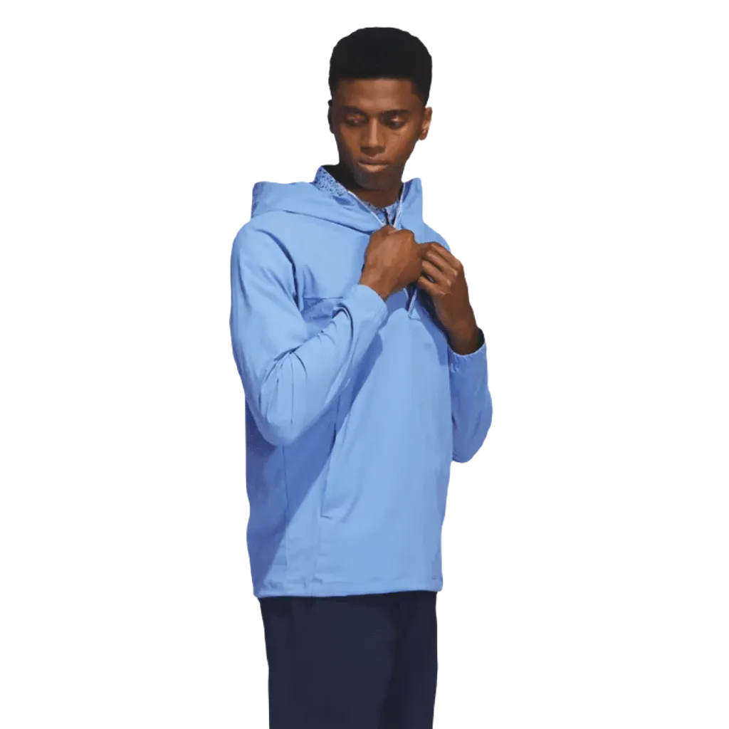 Adidas 2023 Ripstop 1/4 Zip Golf Hoodie - Blue