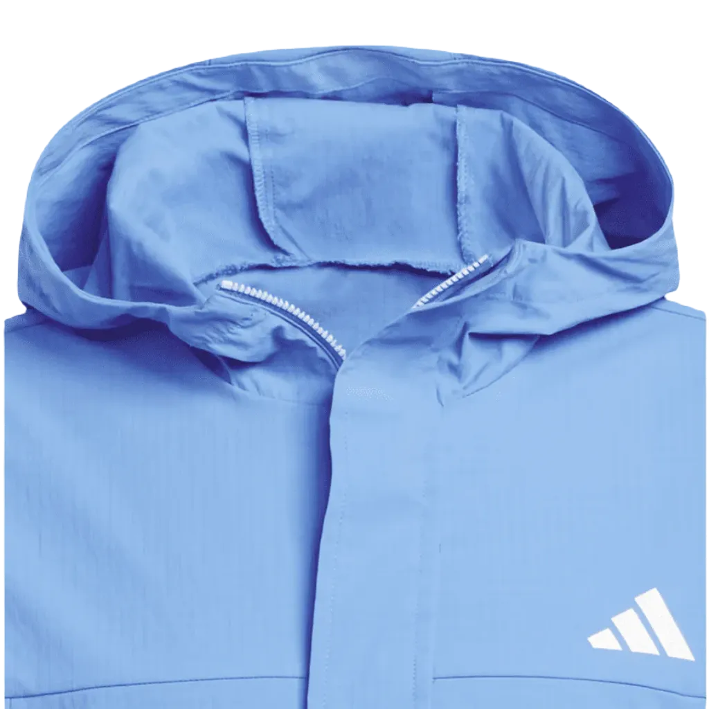 Adidas 2023 Ripstop 1/4 Zip Golf Hoodie - Blue