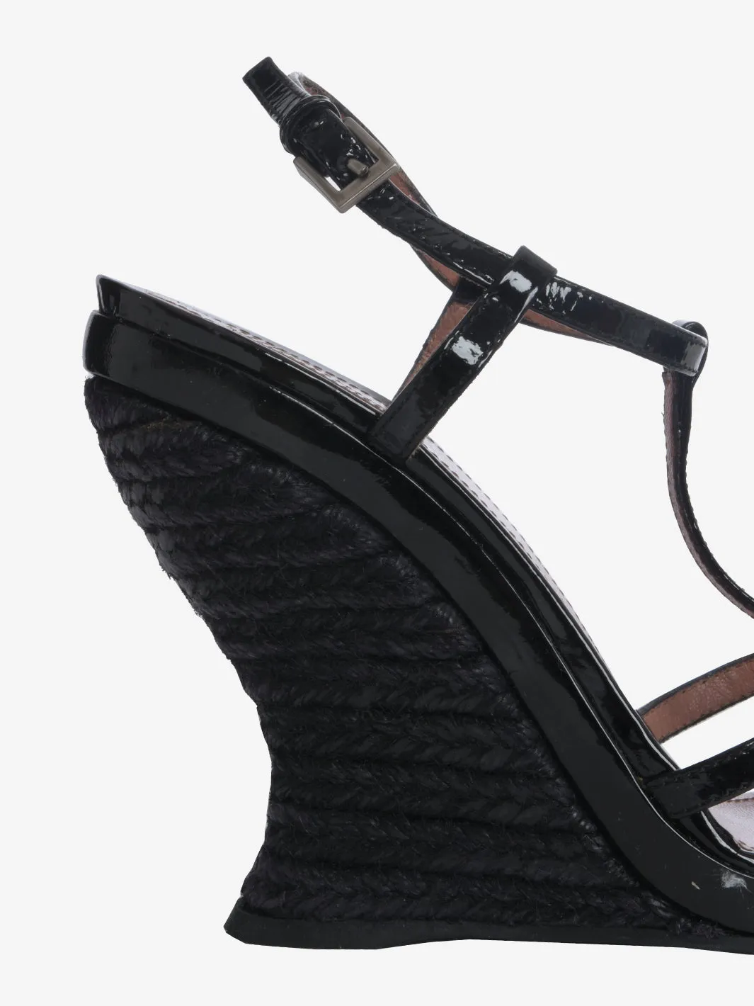 Alaa Rope Wedge Sandals