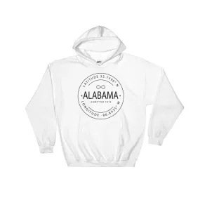 Alabama - Hooded Sweatshirt - Latitude & Longitude