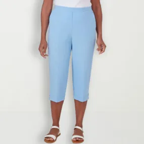 Alfred Dunner Hyannis Port Mid Rise Capris