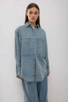 Alma Shirt | Denim