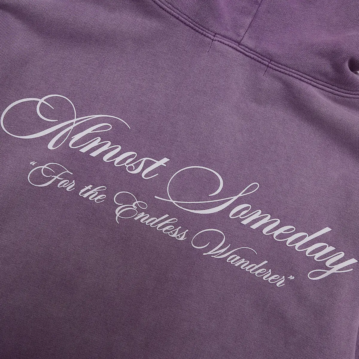 Almost Someday SIGNATURE SUNFADE HOODIE 2.0 (sunfade purple)