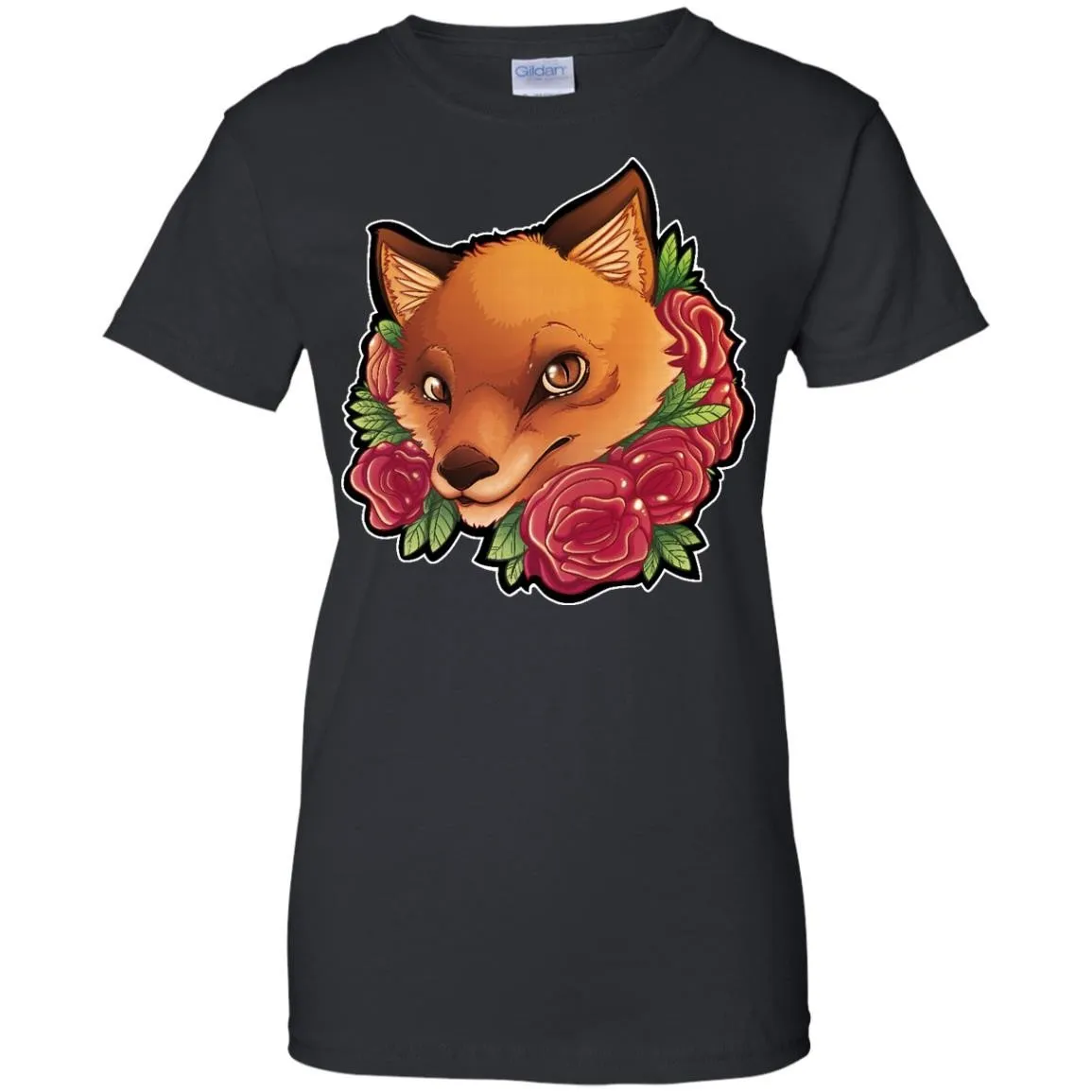 ANIMALS - Fox n roses T Shirt & Hoodie