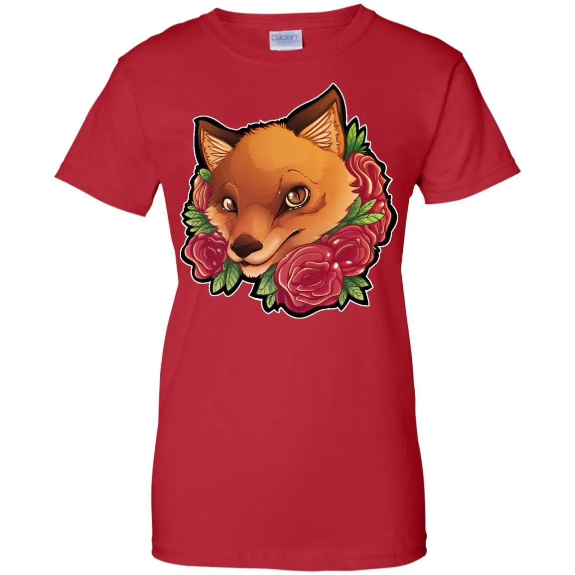 ANIMALS - Fox n roses T Shirt & Hoodie