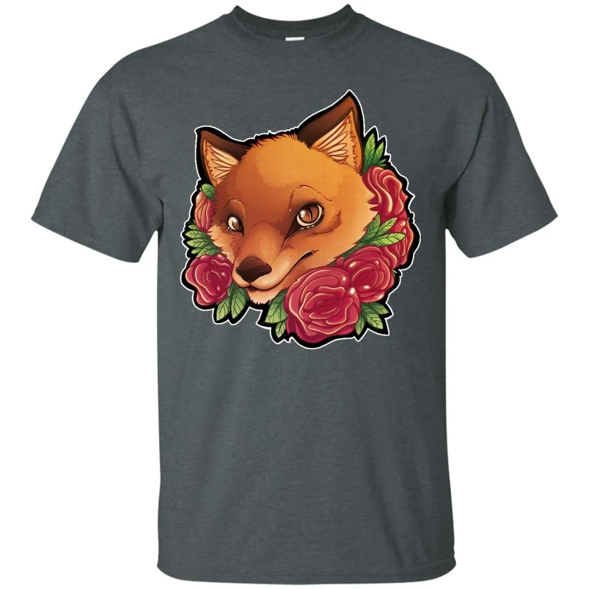 ANIMALS - Fox n roses T Shirt & Hoodie