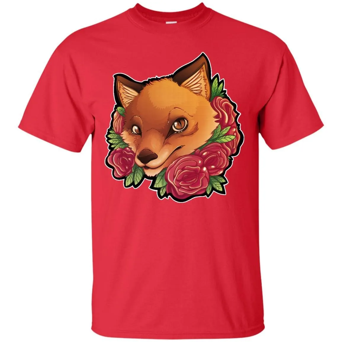 ANIMALS - Fox n roses T Shirt & Hoodie