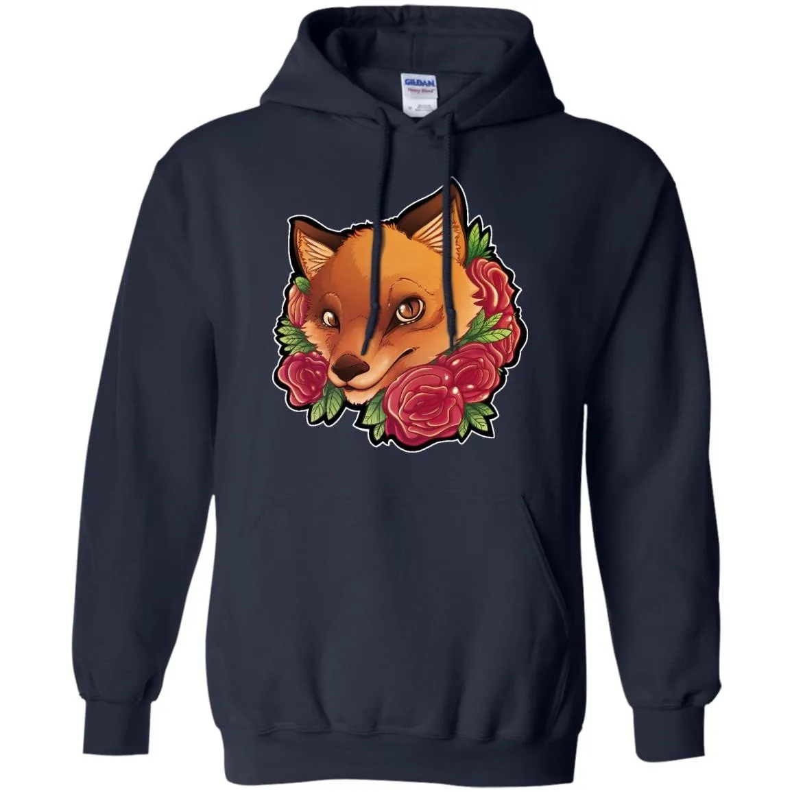 ANIMALS - Fox n roses T Shirt & Hoodie