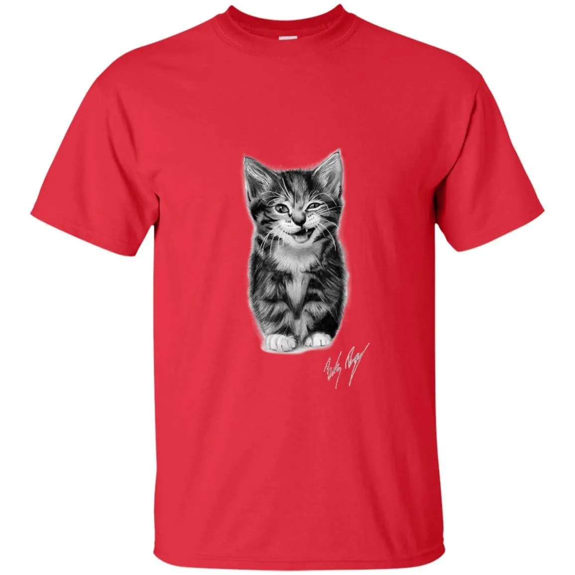 ANIMALS - Kitten Rawr Drawing T Shirt & Hoodie