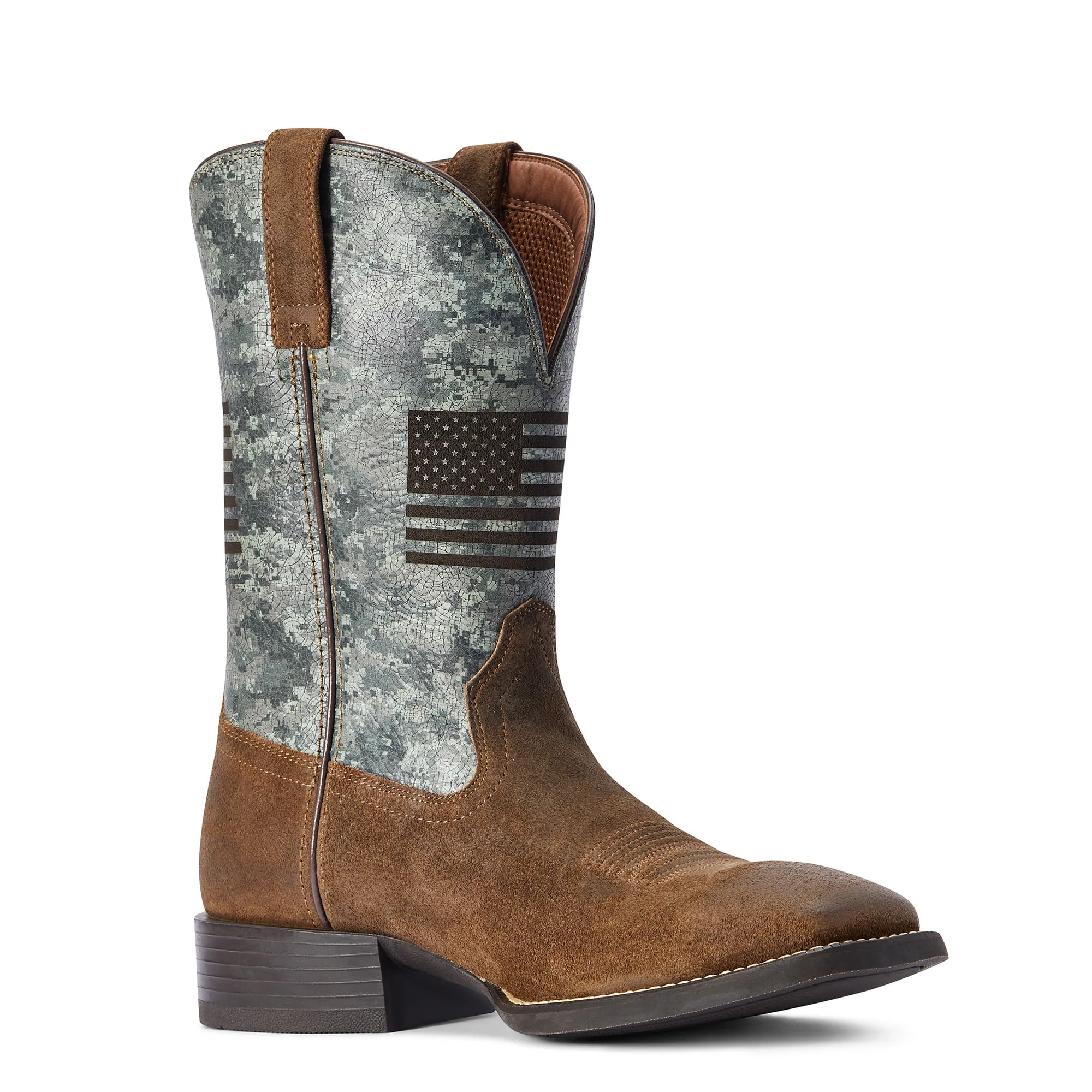 Ariat Mens Sport Flying Camo Boots