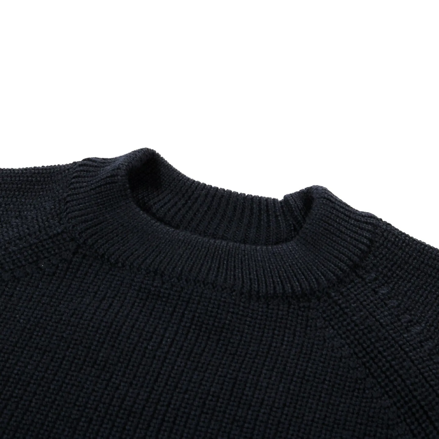 ARPENTEUR PLANO SWEATER MERINO WOOL RIB MIDNIGHT