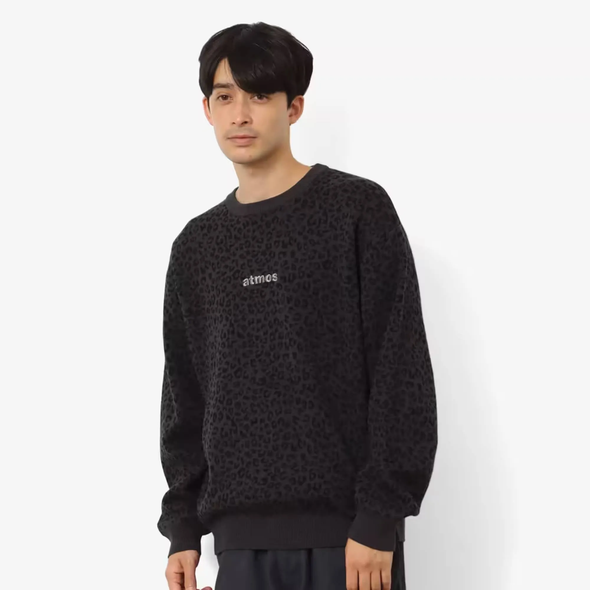 ATMOS EMBROIDERY CLASSIC LOGO KNIT SWEATER