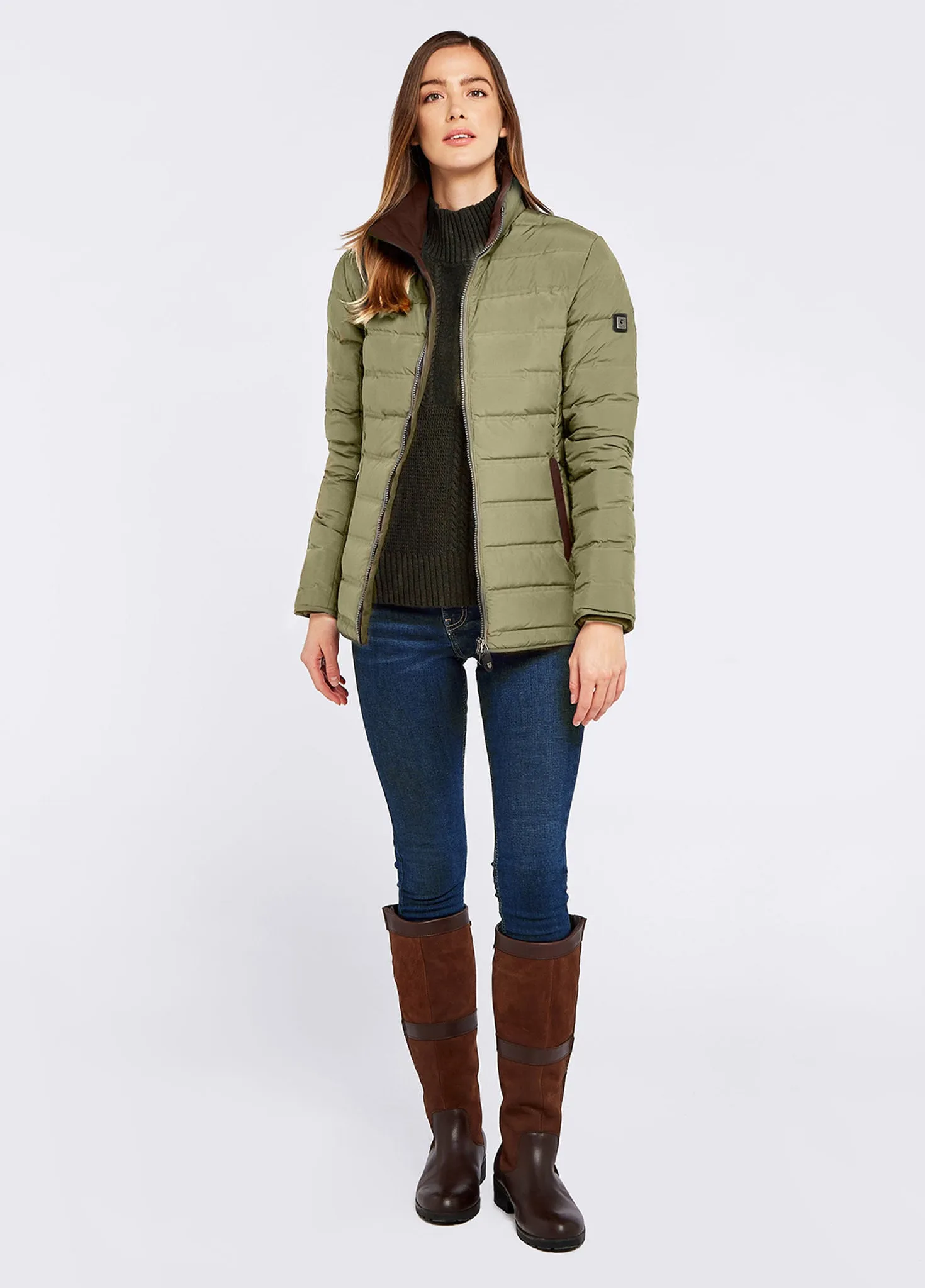 Ballinroe Down Jacket - Dusky Green