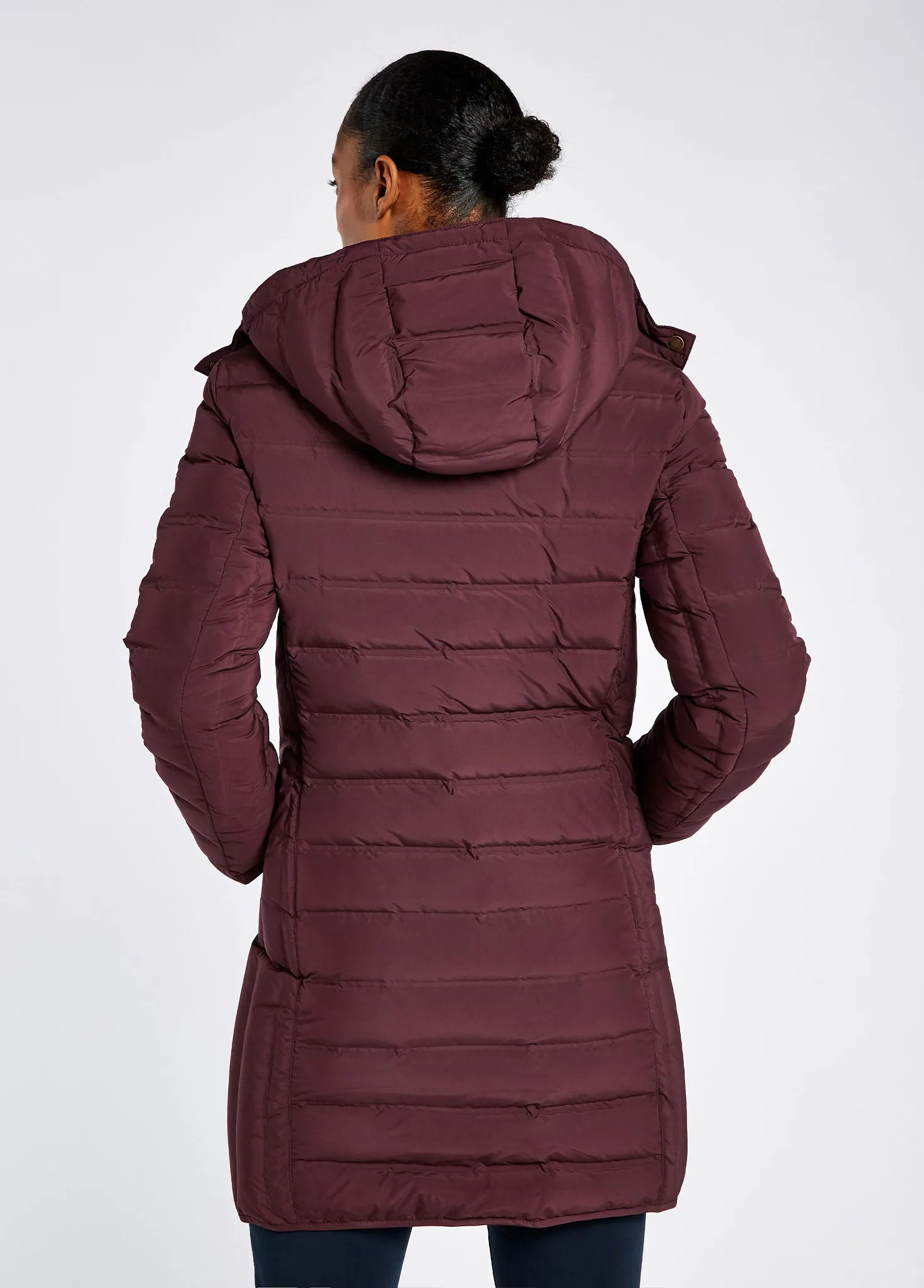 Ballybrophy Quilted Jacket - Currant