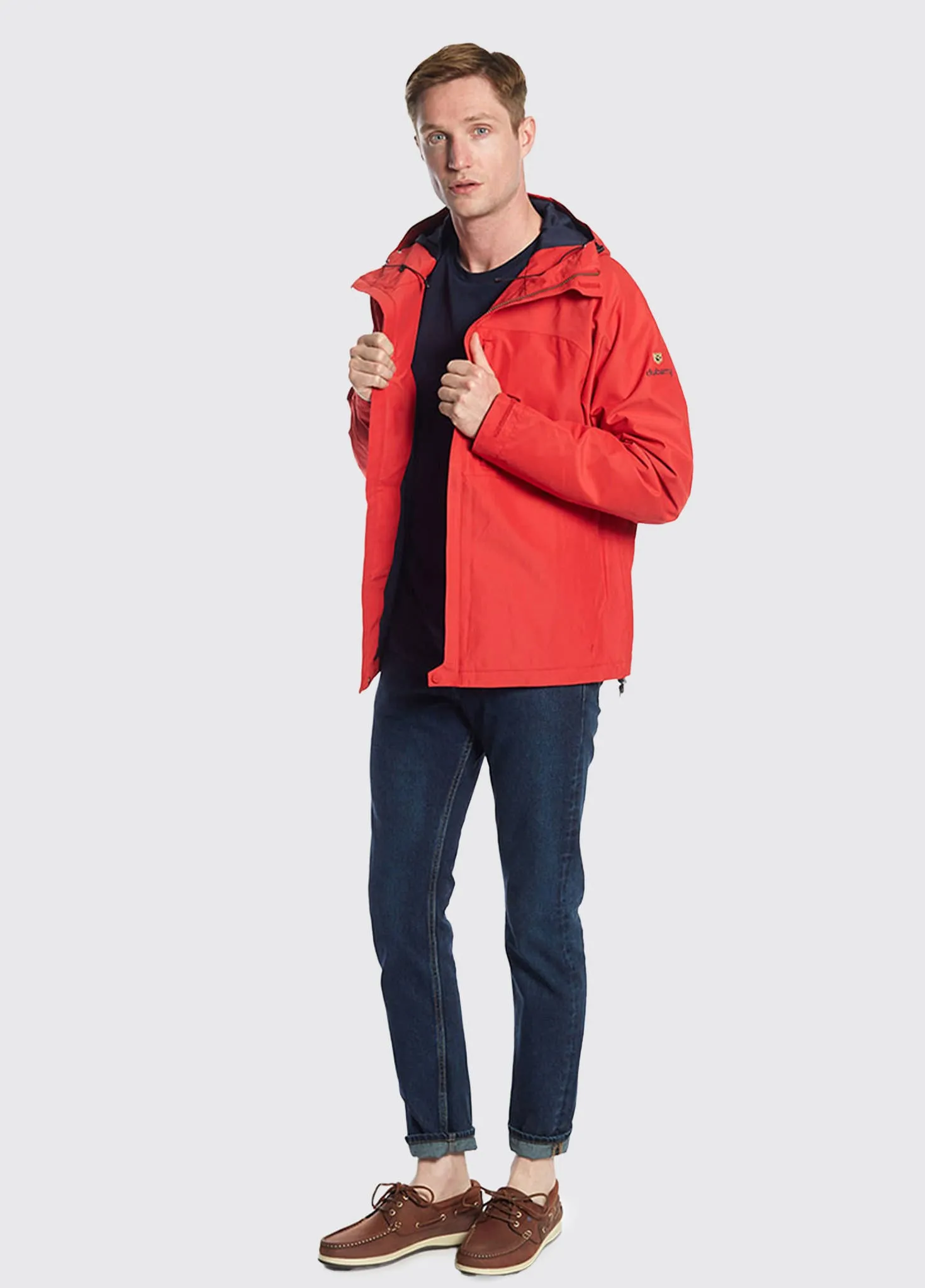 Ballycumber Mens Jacket - Poppy