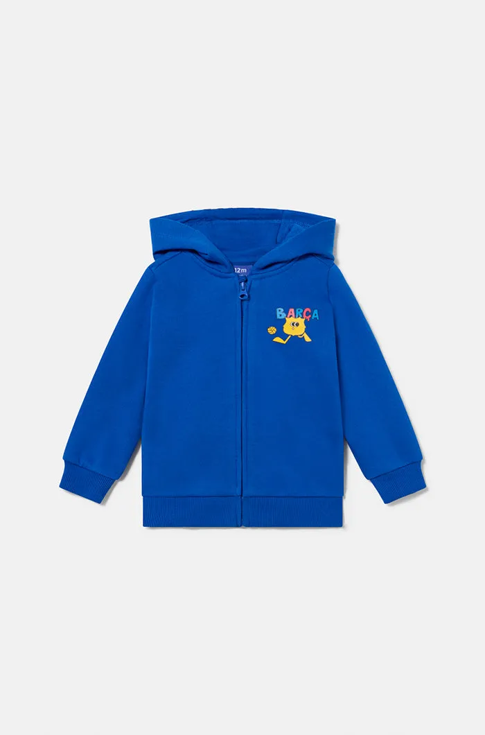 Bara animated shield zip-up hoodie - Baby