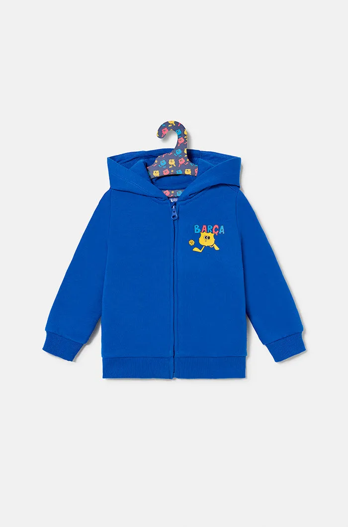 Bara animated shield zip-up hoodie - Baby