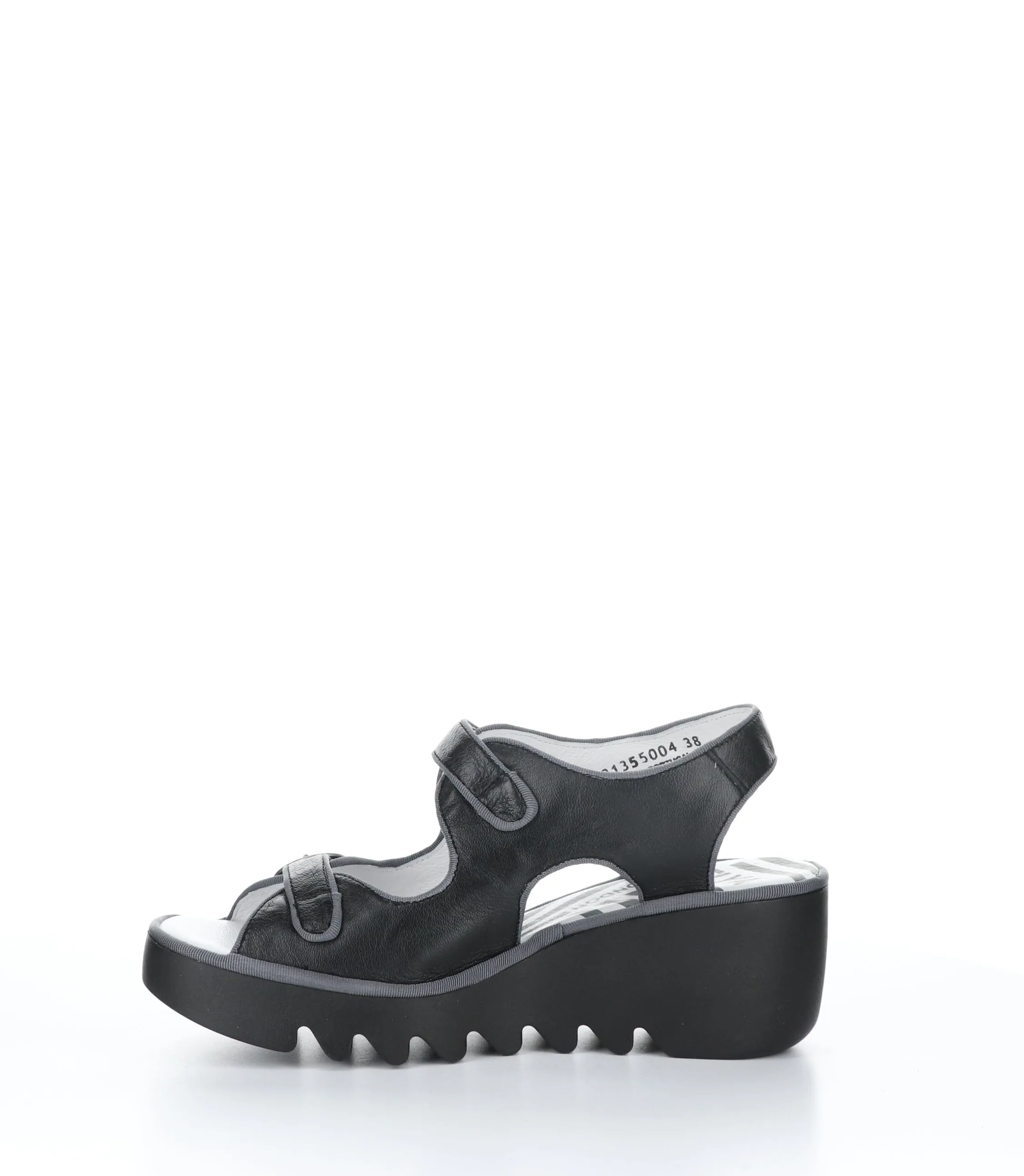 BARA355FLY BLACK Wedge Sandals