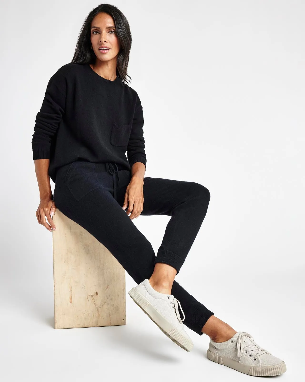 Becca Cashmere Sweater Jogger