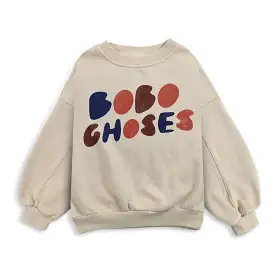 Beige Logo Sweater