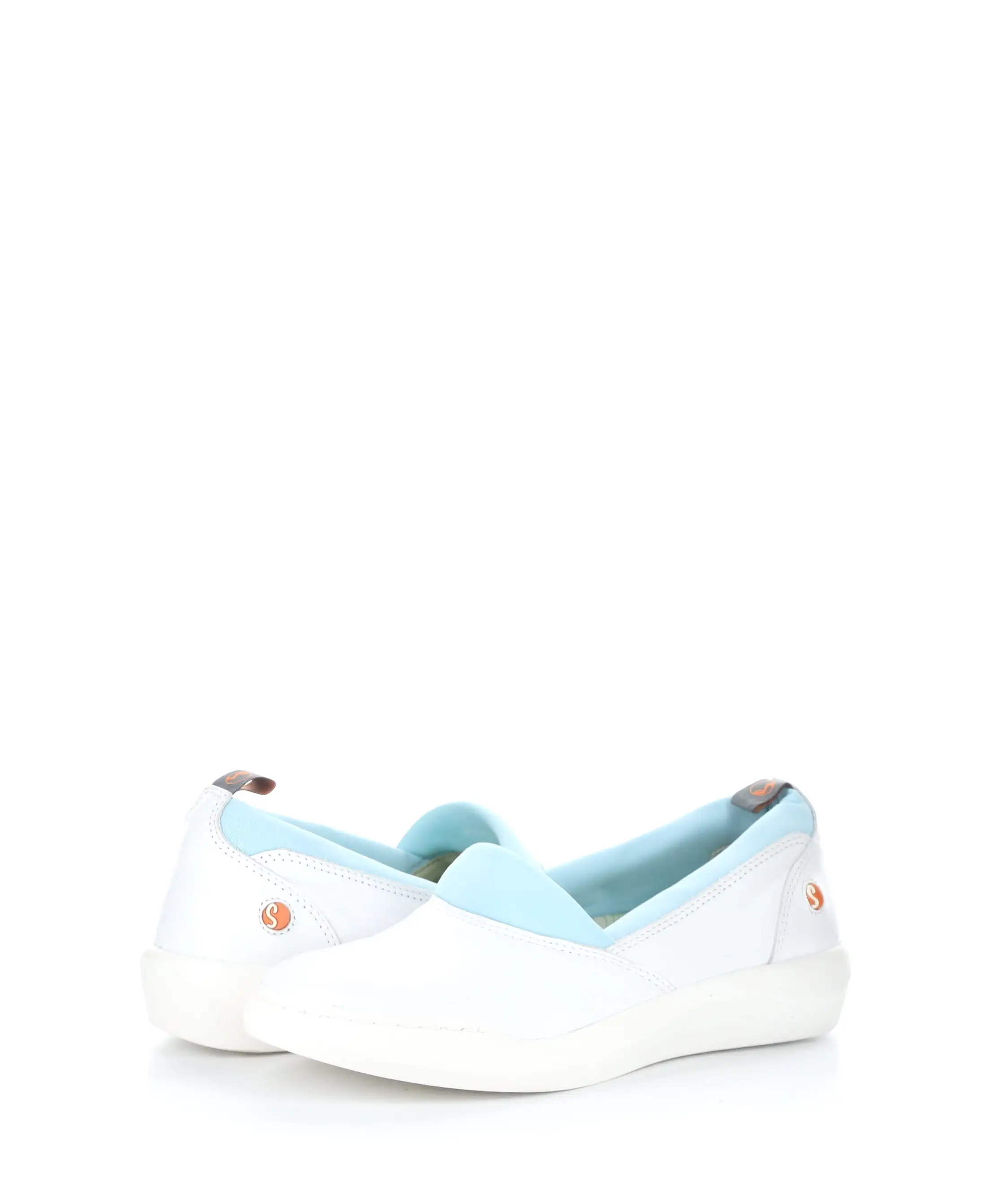 BIPY686SOF WHITE Round Toe Shoes