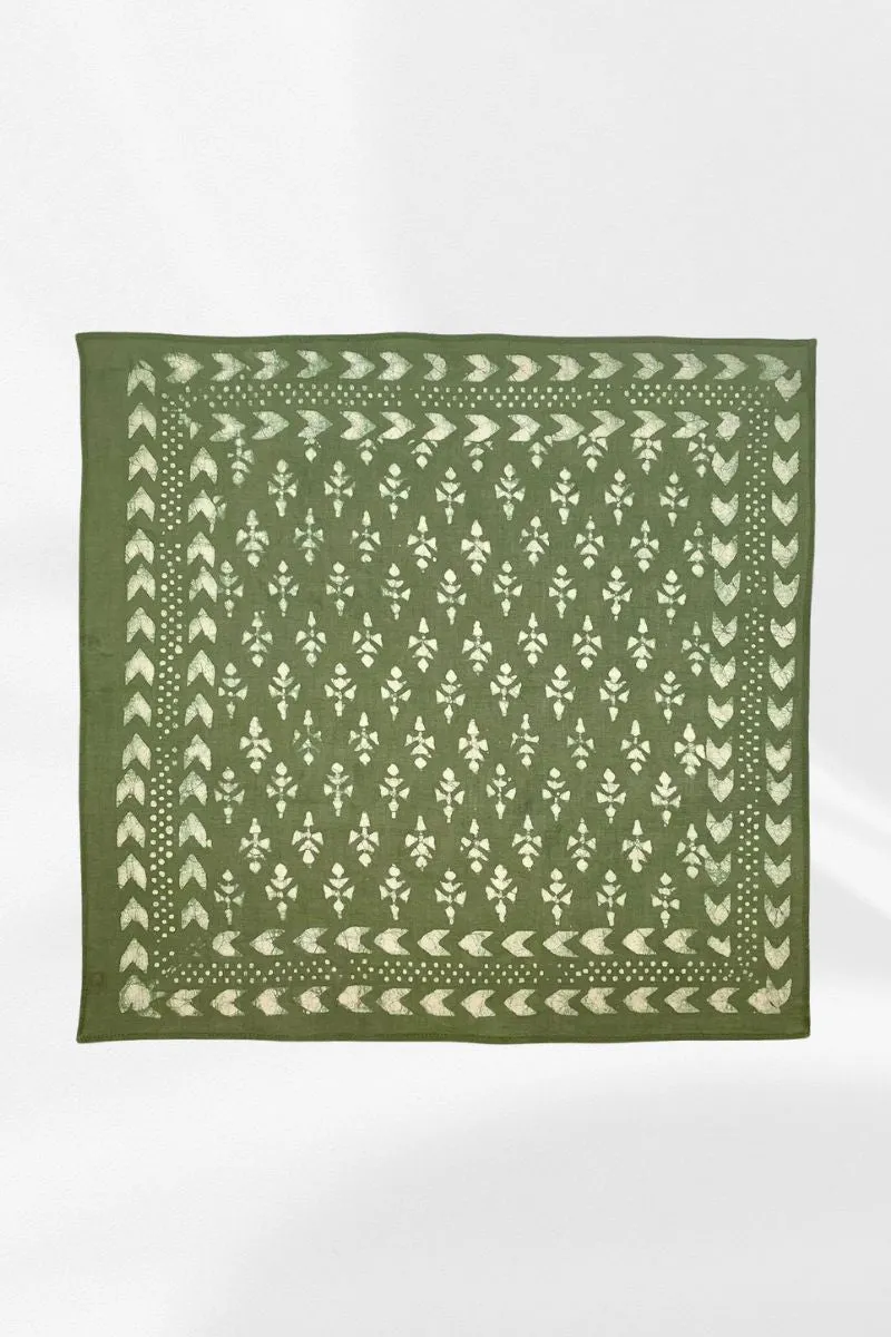 Block Printed Bandana