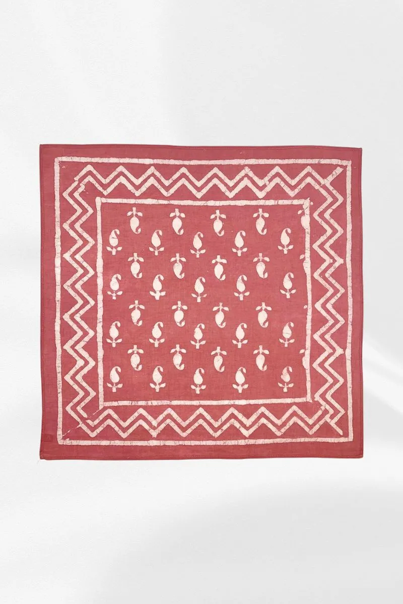 Block Printed Bandana