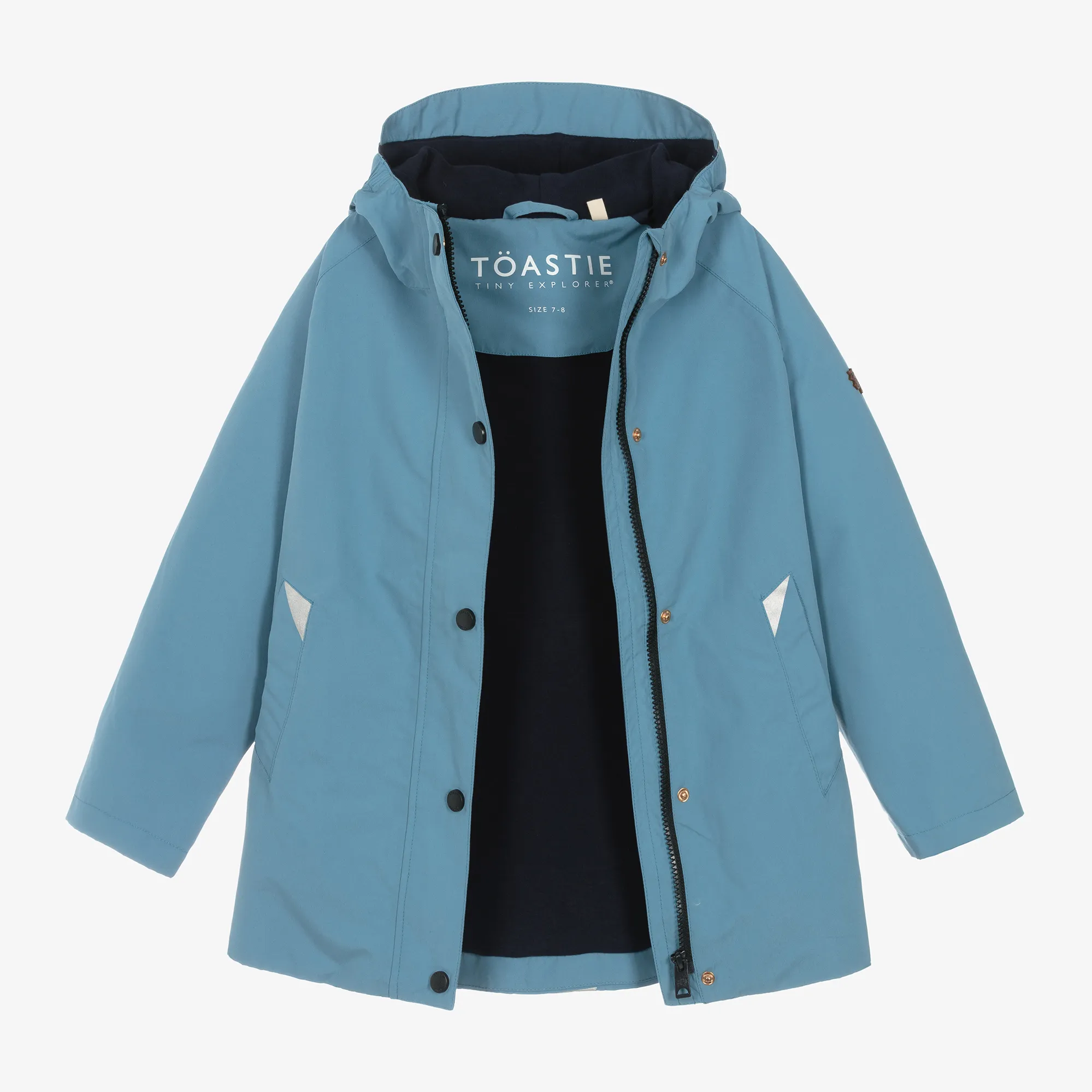 Blue Waterproof Raincoat