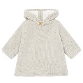 Bonton Baby Malo Burnous Sweater Dulce De Leche Brown