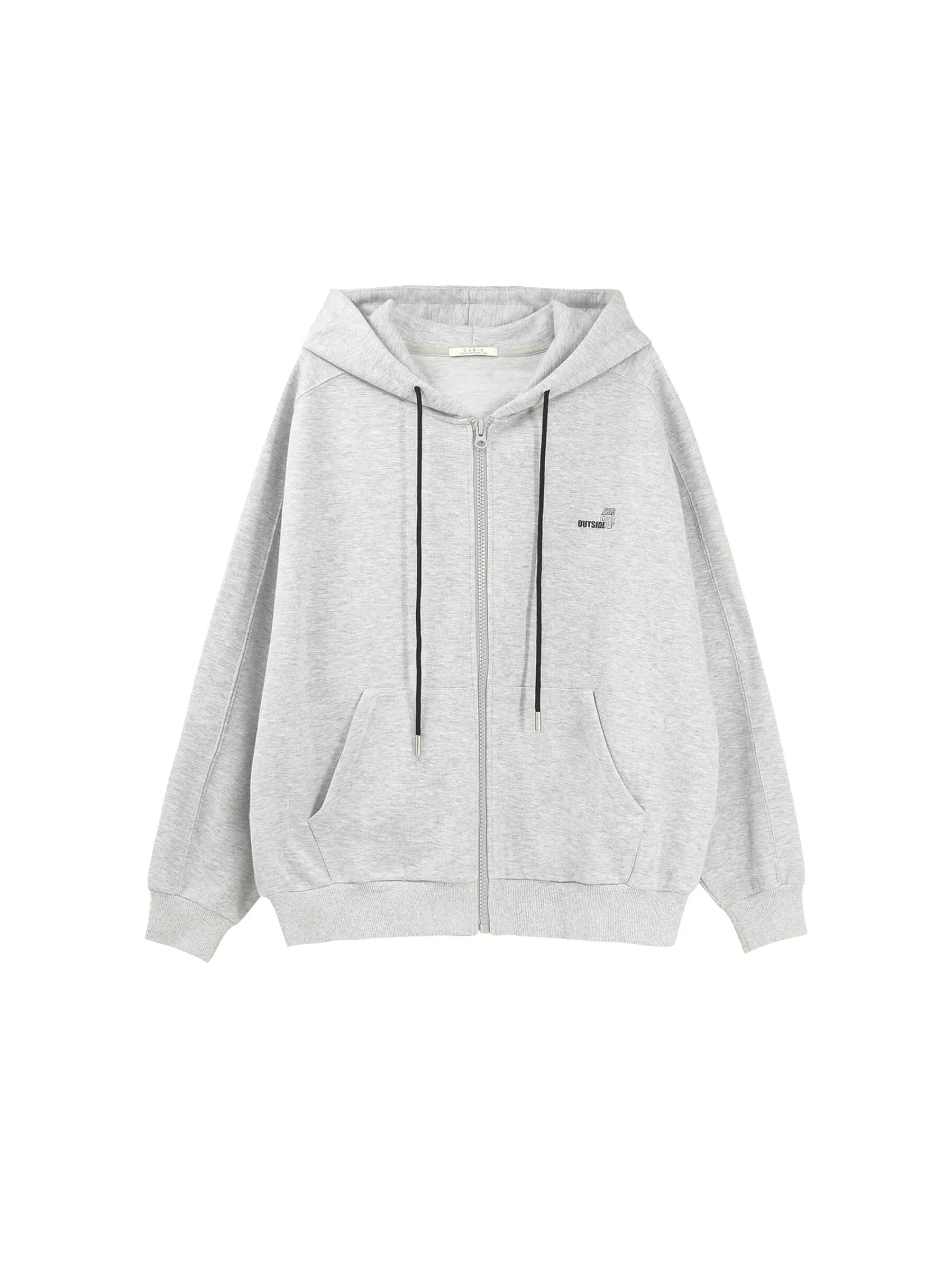 Boyfriend Zip Up Hoodie