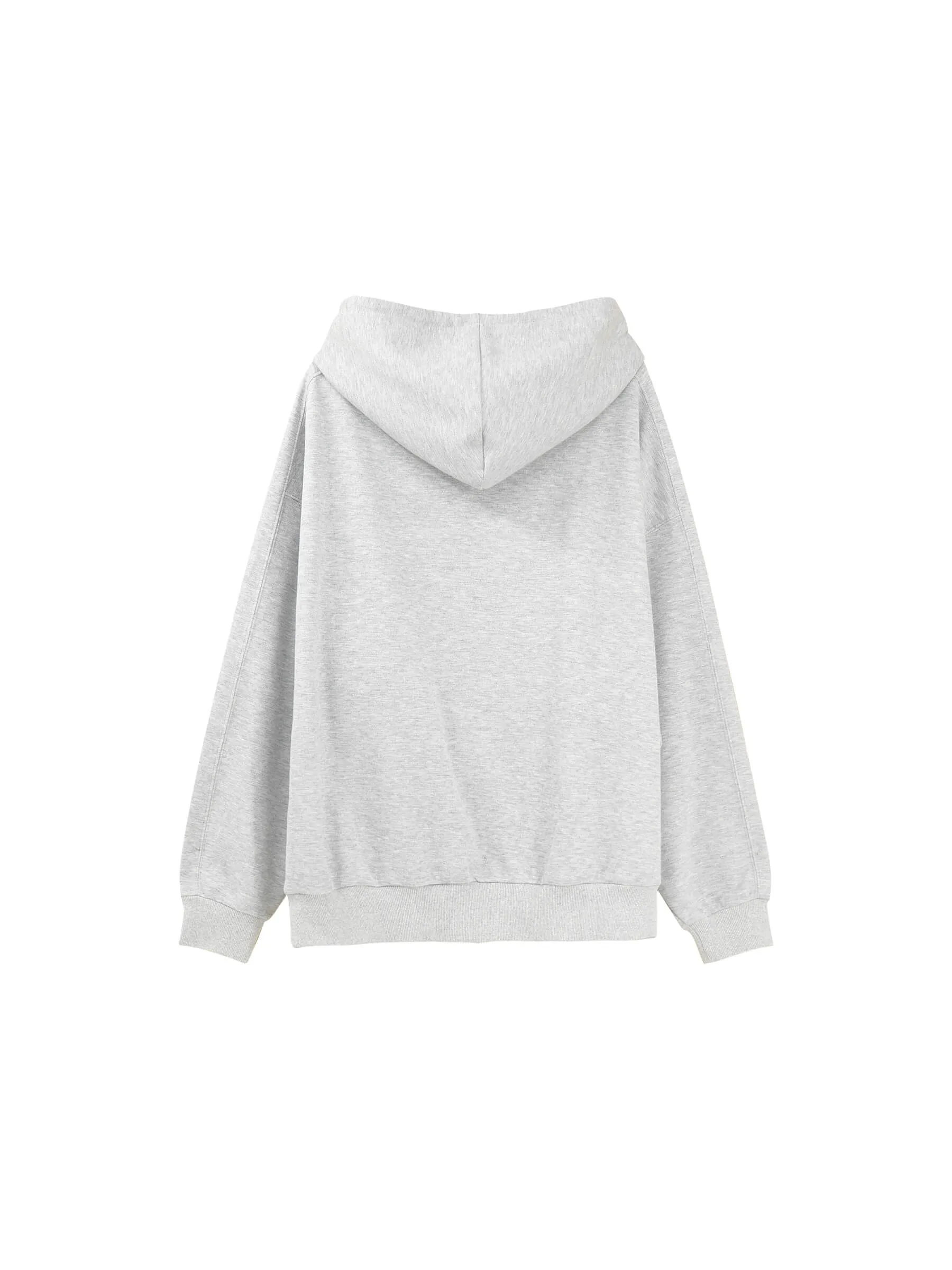 Boyfriend Zip Up Hoodie