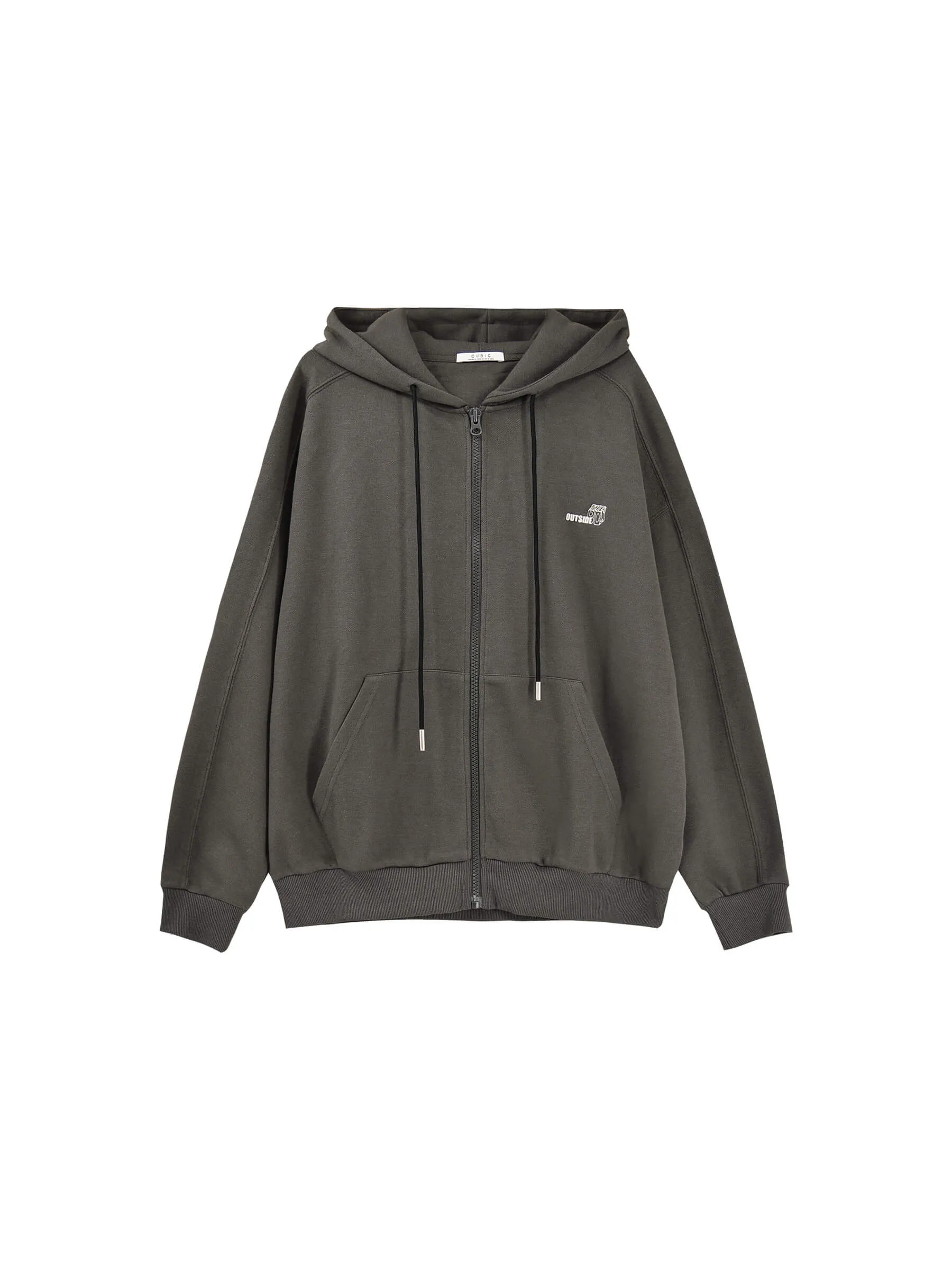 Boyfriend Zip Up Hoodie