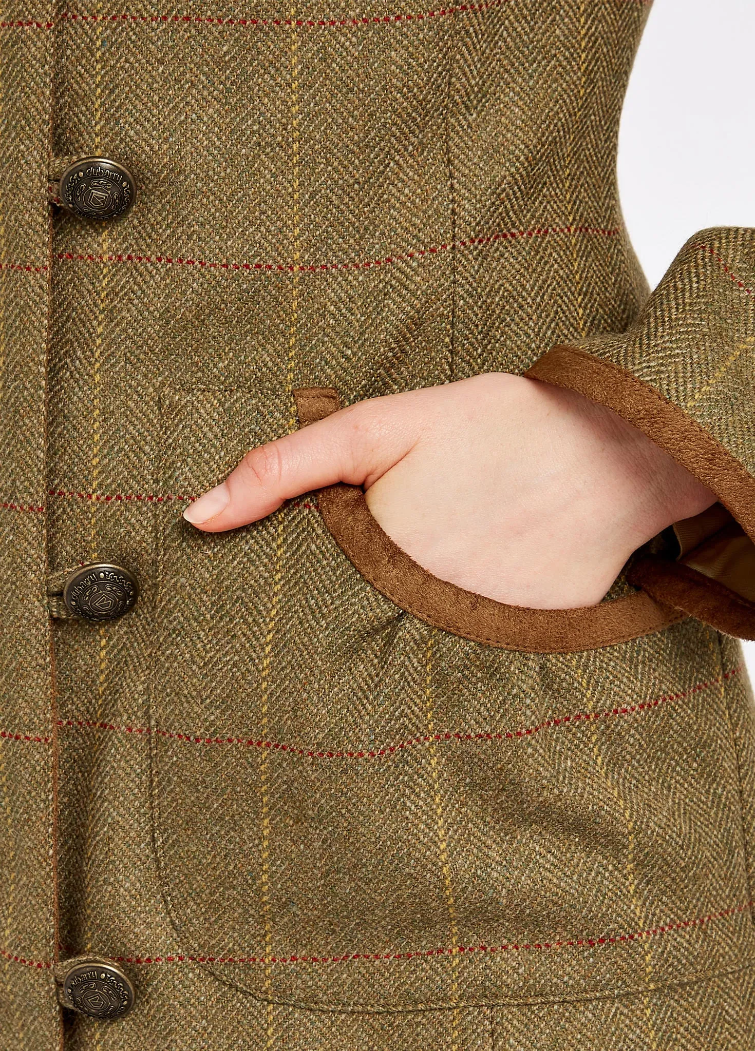 Bracken Tweed Jacket - Elm