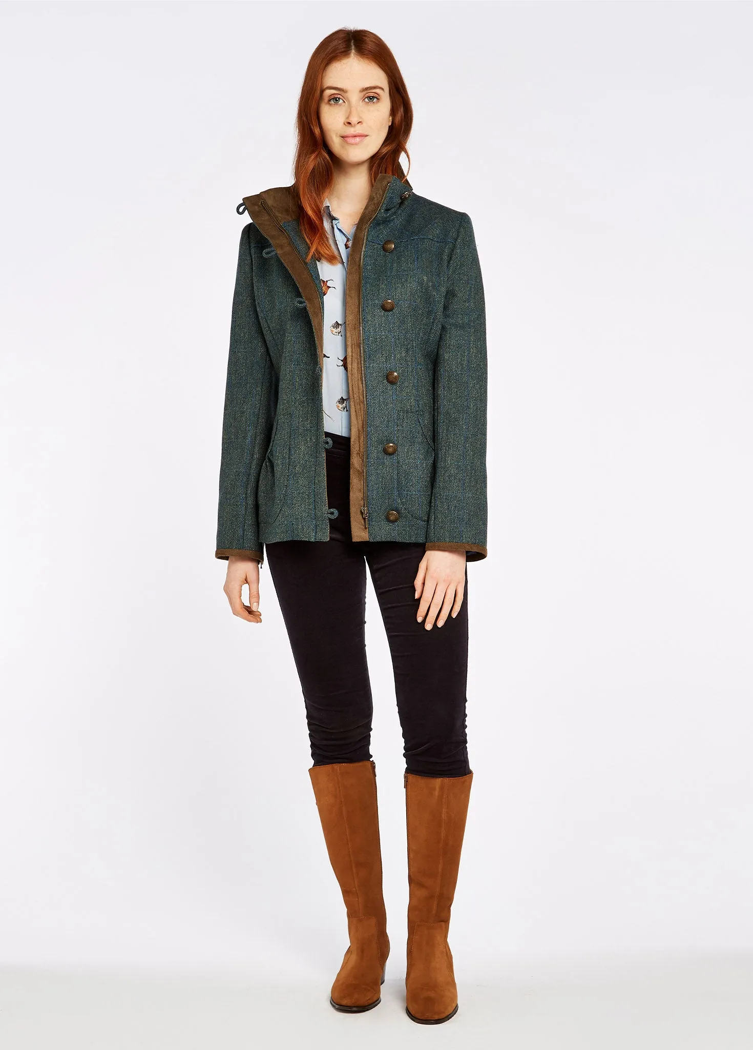 Bracken Tweed Jacket - Mist