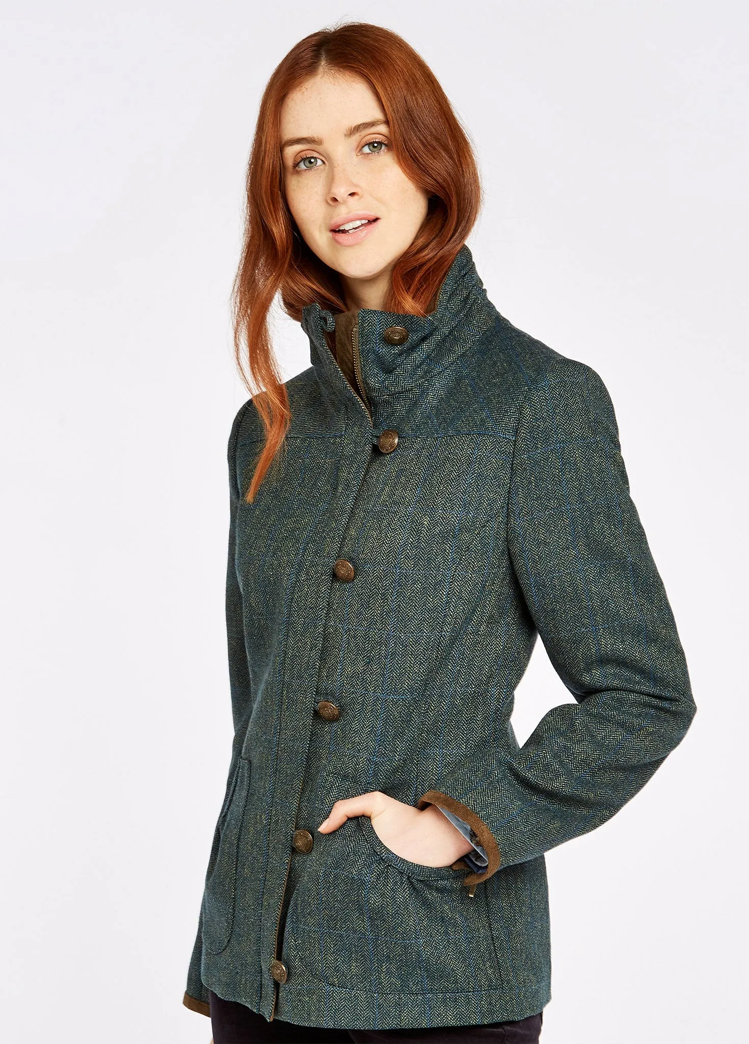 Bracken Tweed Jacket - Mist