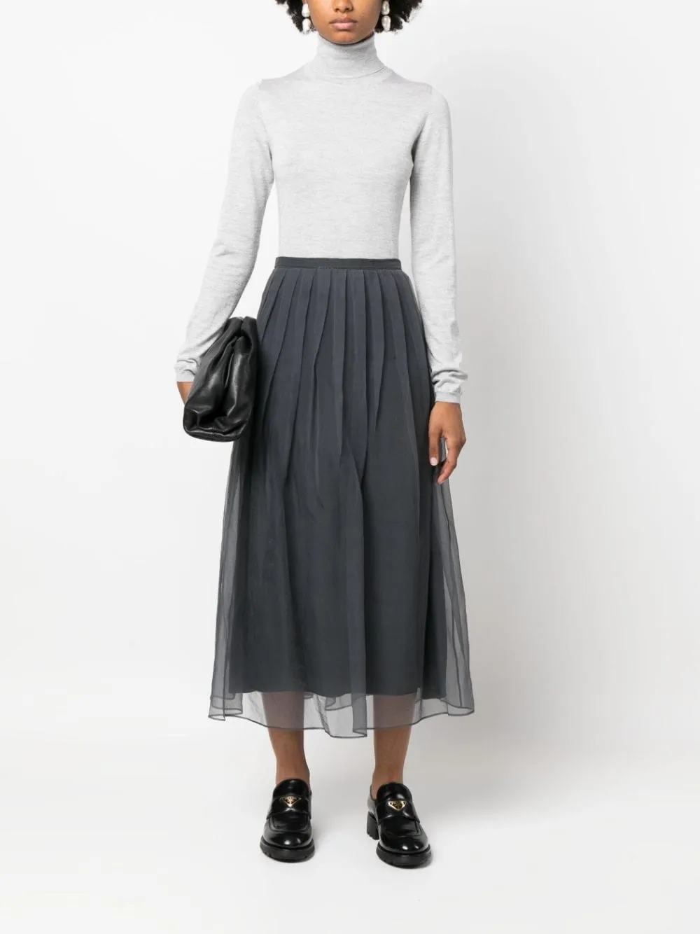 Brunello Cucinelli Skirts Grey