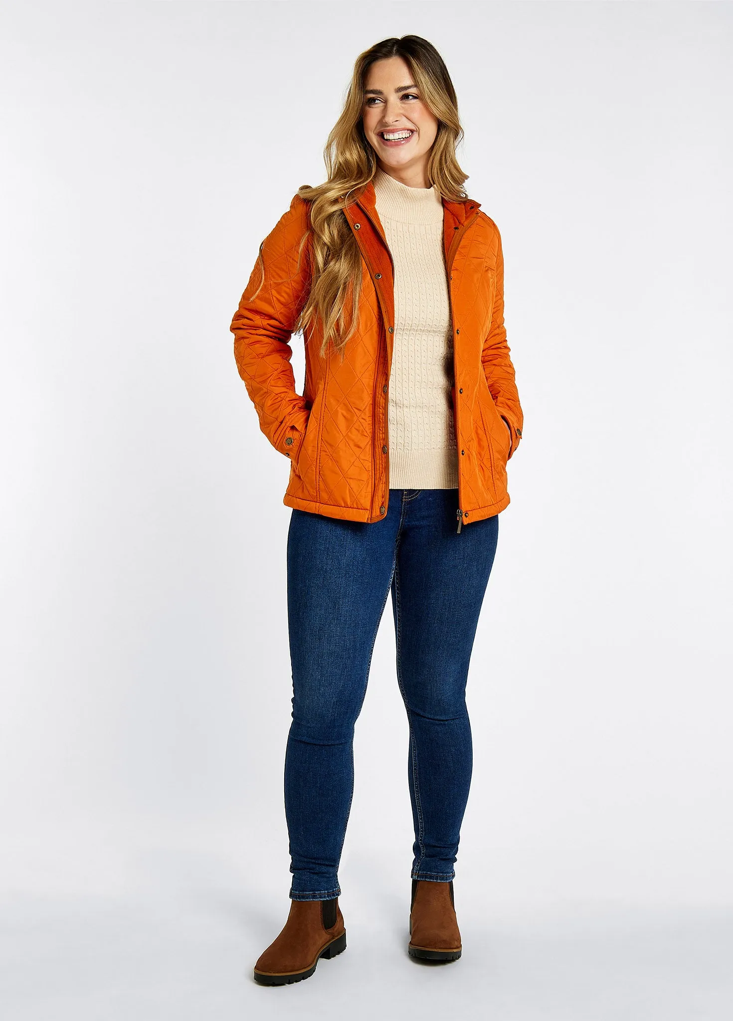 Camlodge Quilted Jacket - Cayenne