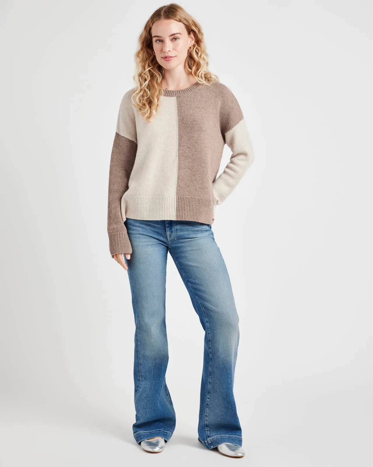 Cashblend Amy Colorblock Sweater