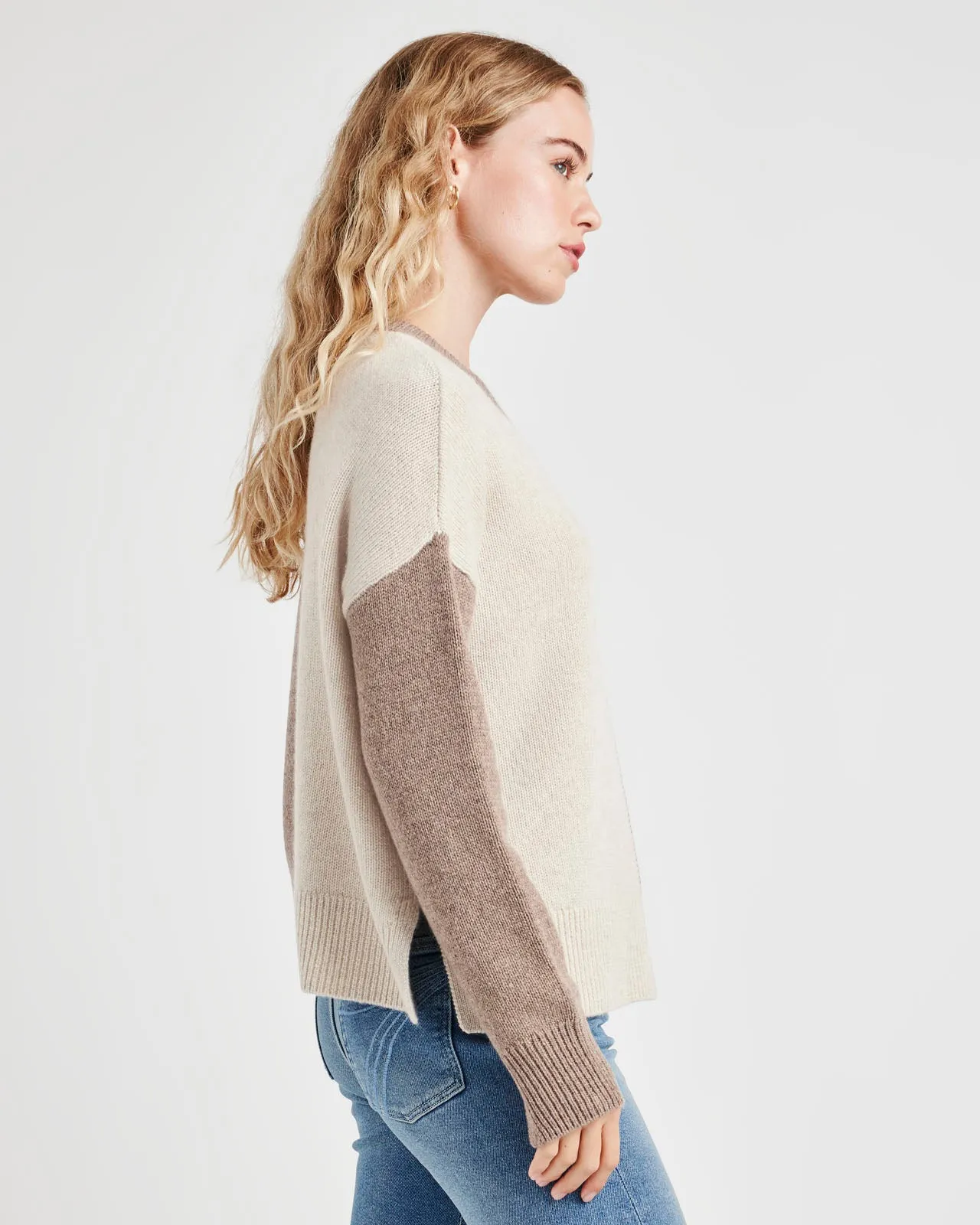 Cashblend Amy Colorblock Sweater