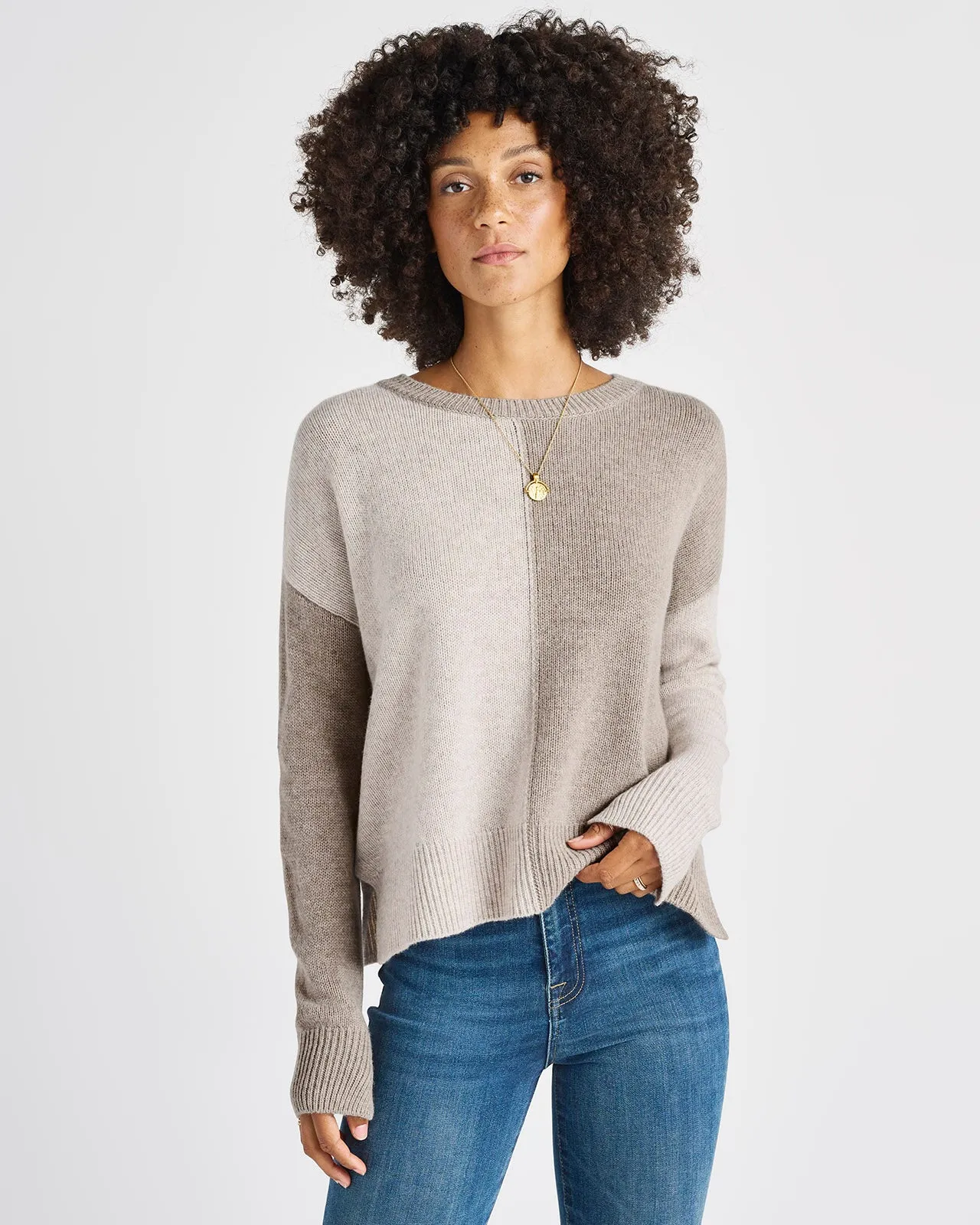 Cashblend Amy Colorblock Sweater