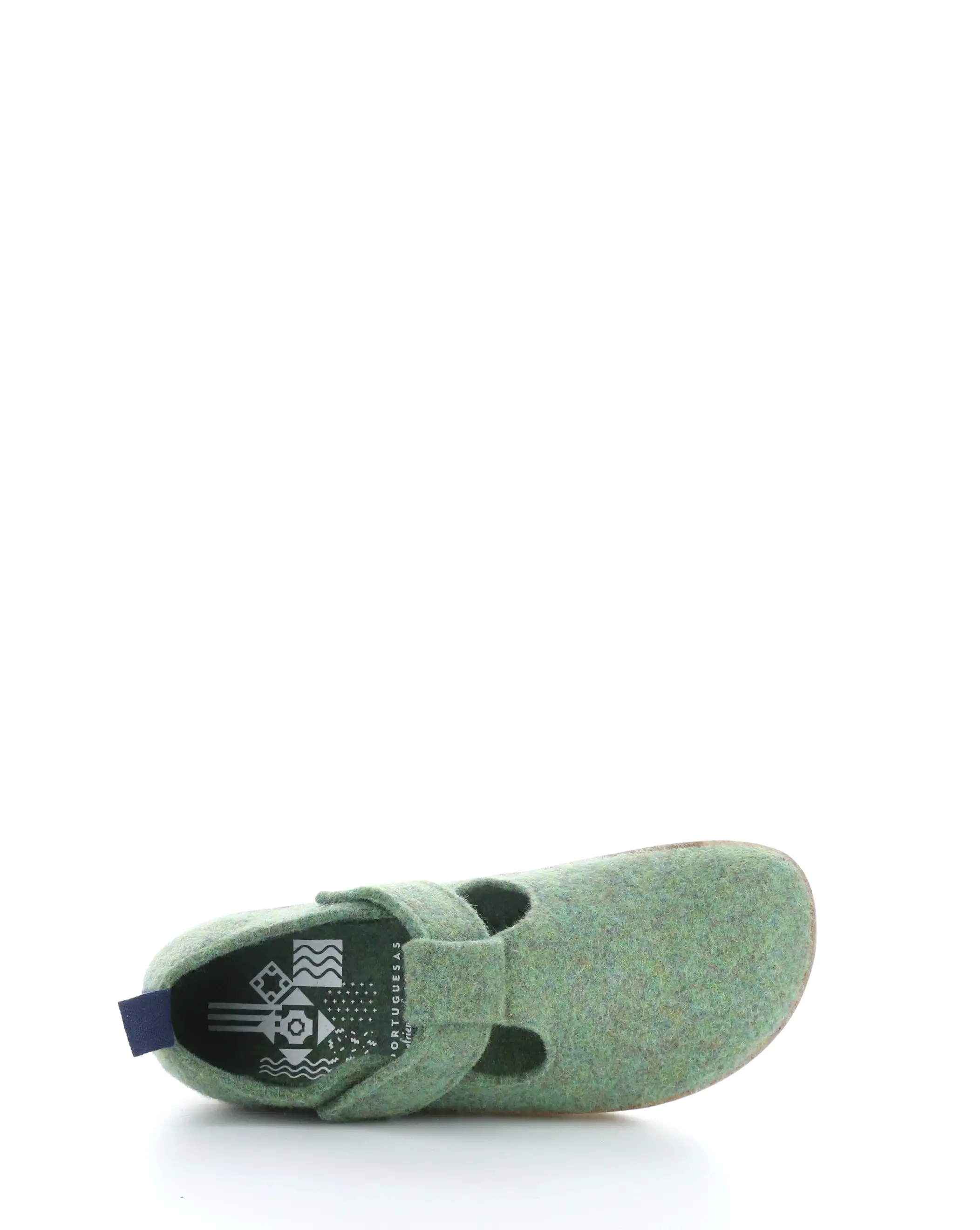 CATE085ASP Green Velcro Shoes