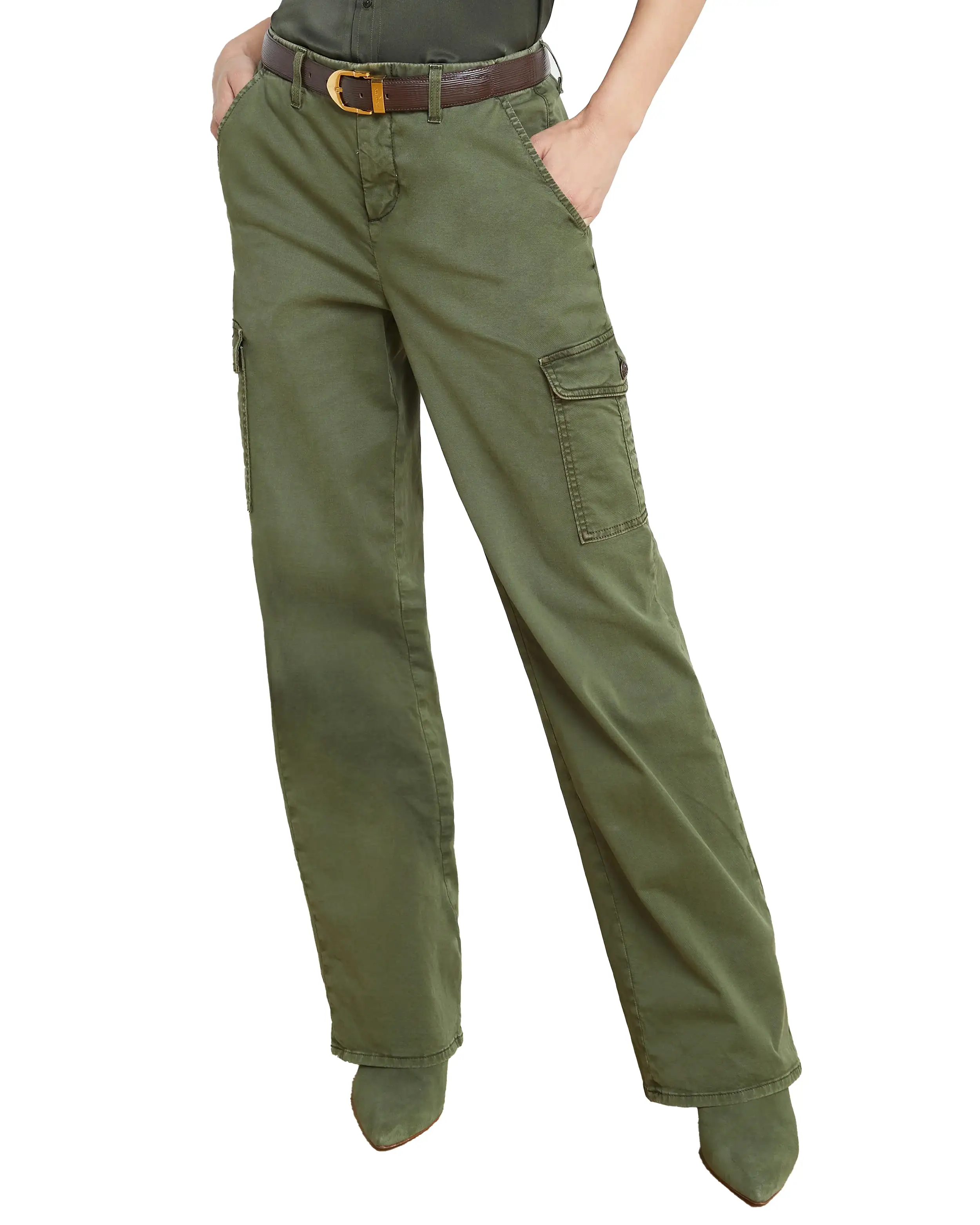 Channing Trek High Rise Trouser (Brigade)