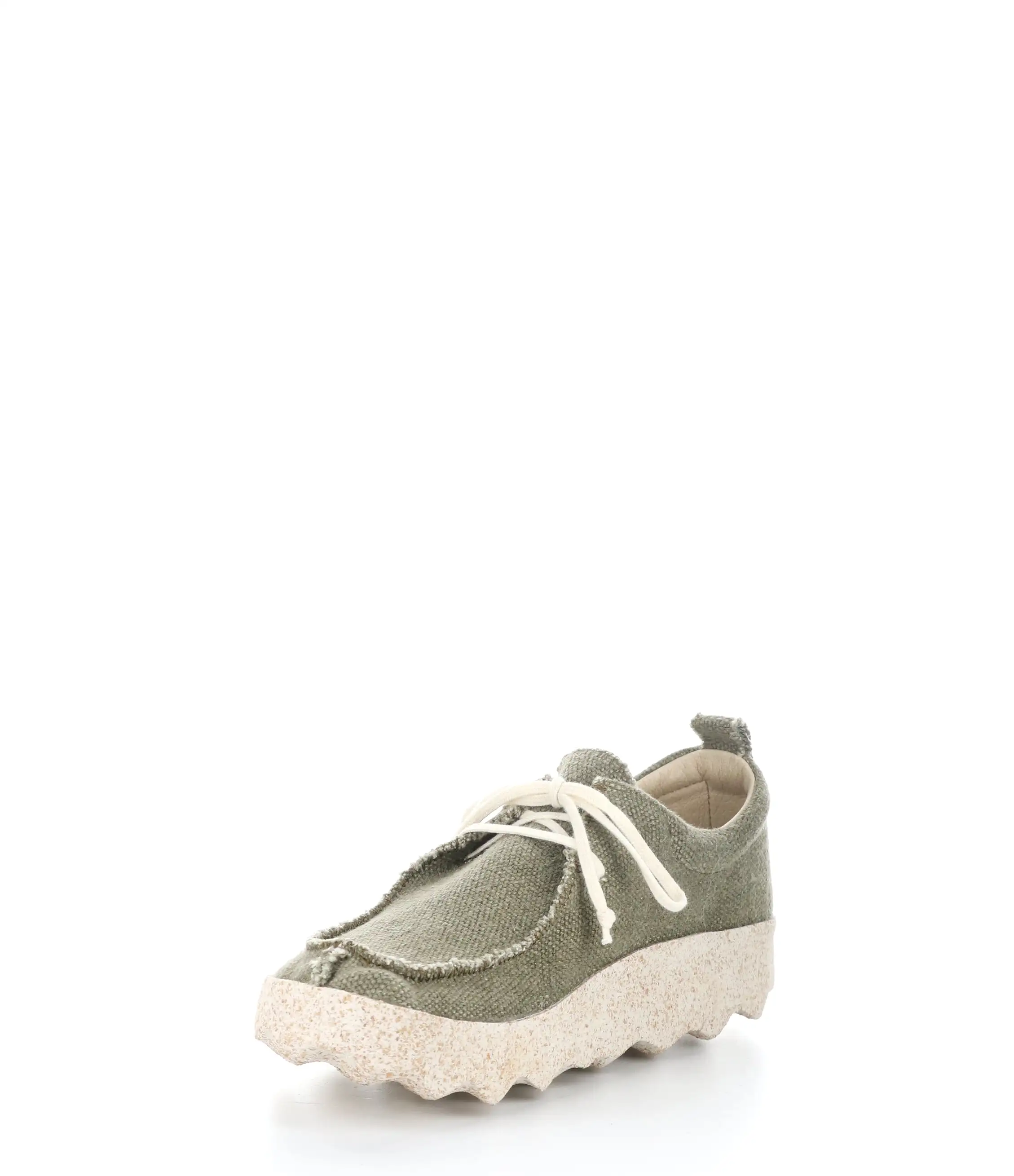 CHAT025ASP MIL GREEN/NAT Round Toe Shoes