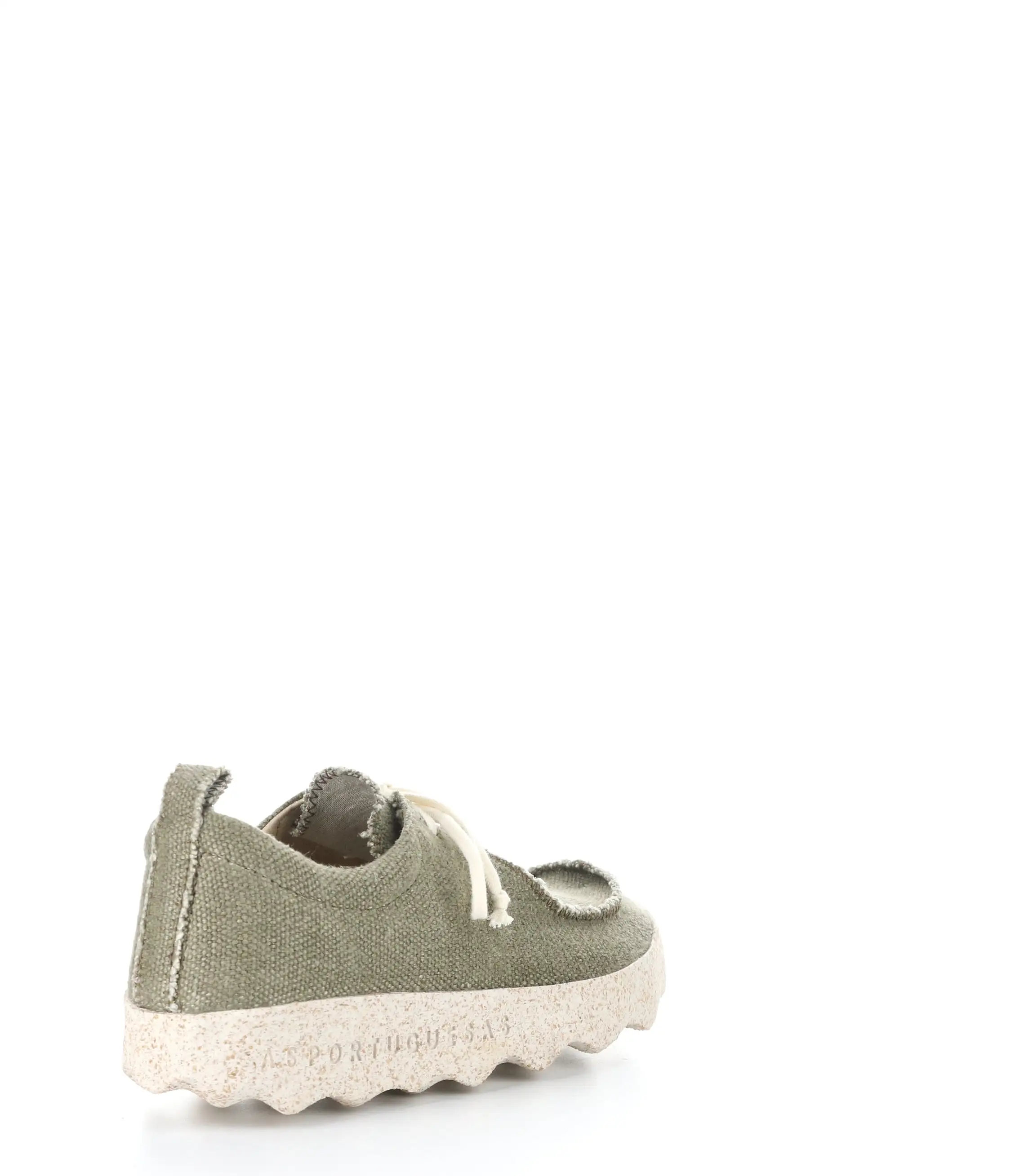 CHAT025ASP MIL GREEN/NAT Round Toe Shoes