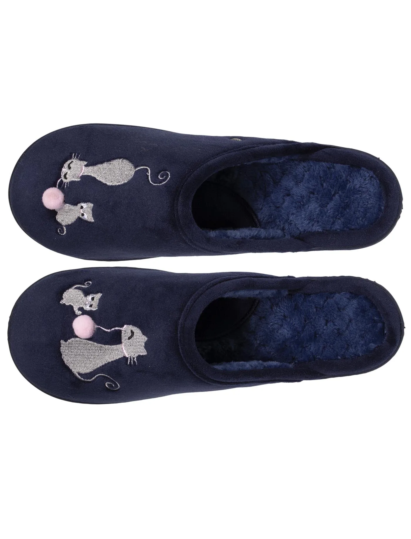 Chaussons mules Femme Chat Fantaisie