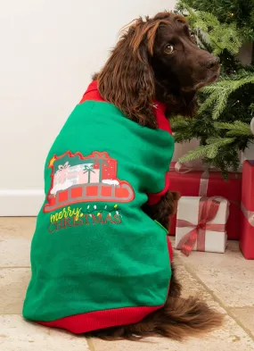 Christmas Dog Jumper - Santa's Sleigh