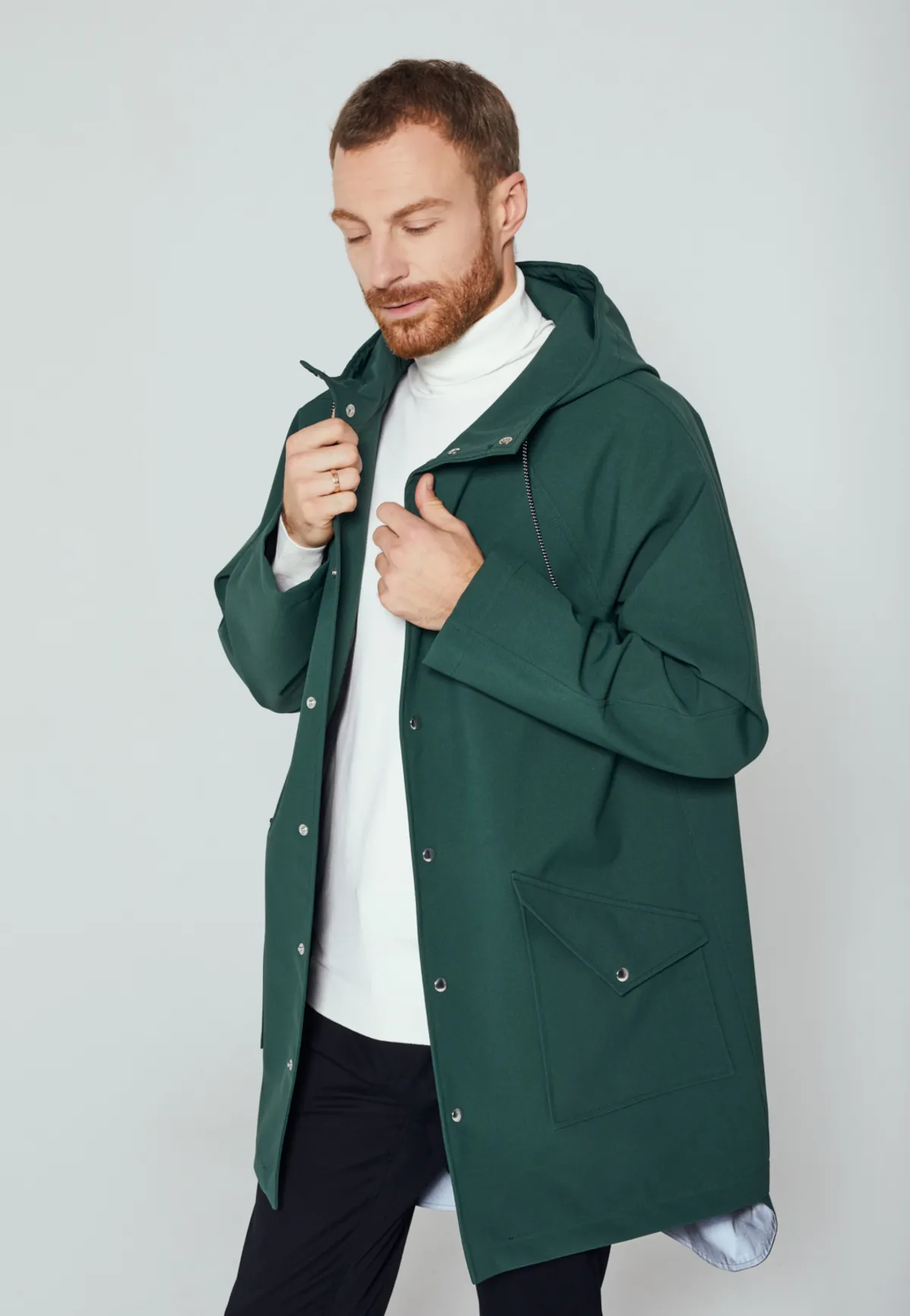 CITY RAINCOAT - Green