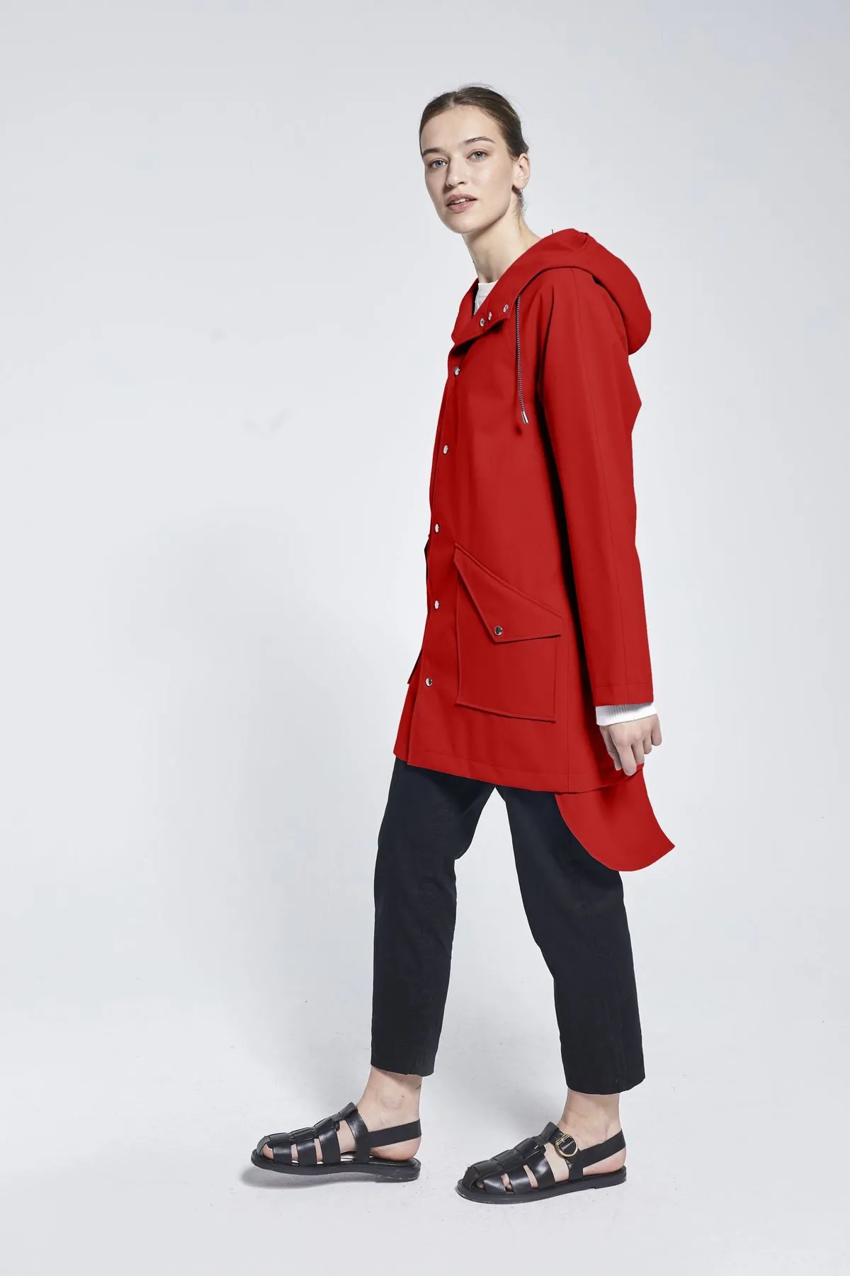 CITY RAINCOAT - RED